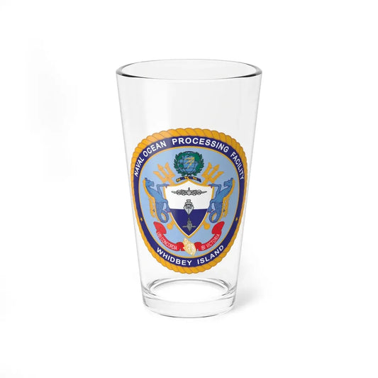 Naval Ocean Processing Facility Whidbey Island (U.S. Navy) Pint Glass 16oz 16oz - Go Mug Yourself