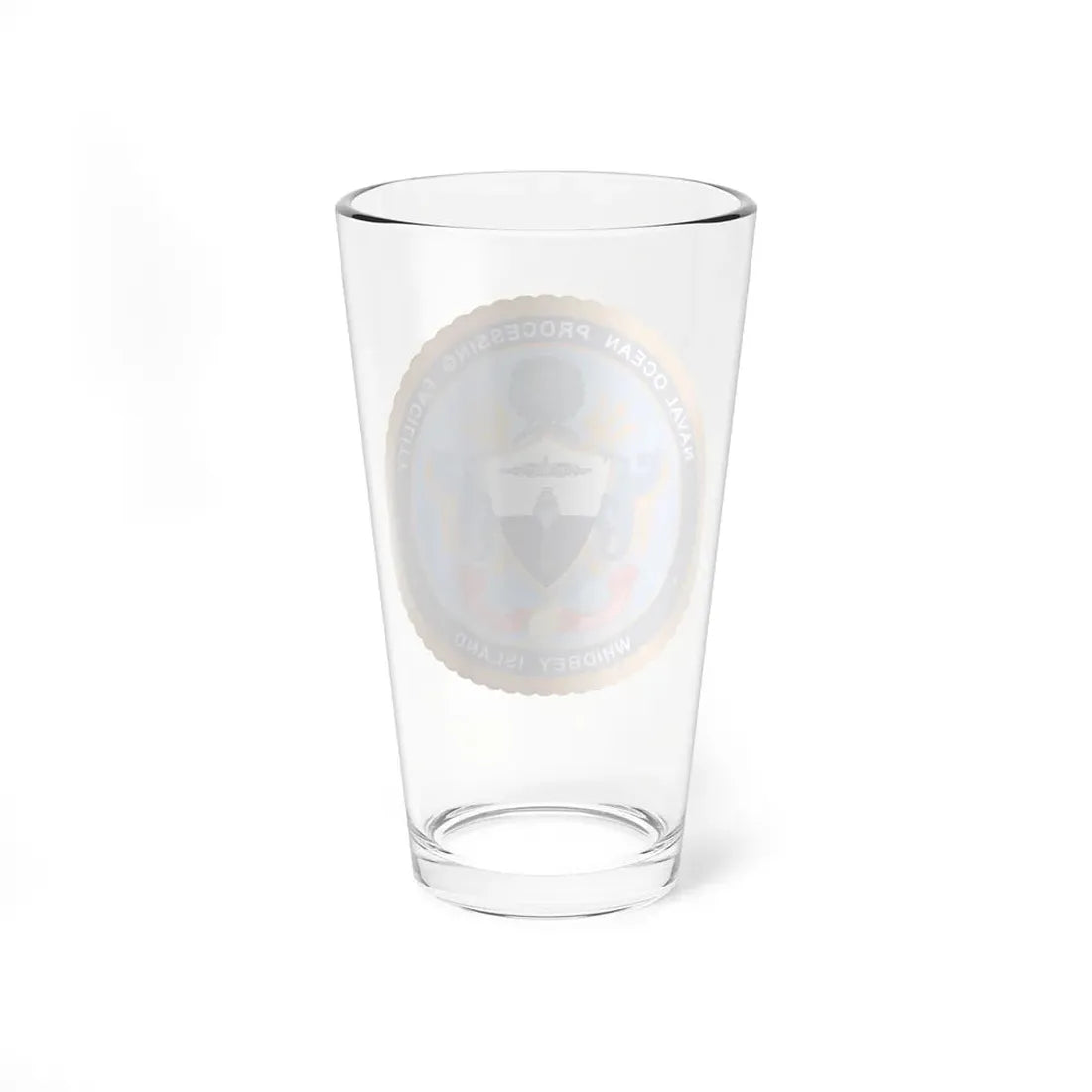 Naval Ocean Processing Facility Whidbey Island (U.S. Navy) Pint Glass 16oz - Go Mug Yourself