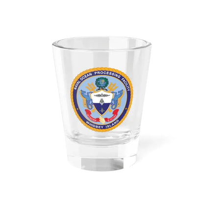 Naval Ocean Processing Facility Whidbey Island (U.S. Navy) Shot Glass 1.5oz 1.5oz - Go Mug Yourself