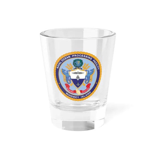 Naval Ocean Processing Facility Whidbey Island (U.S. Navy) Shot Glass 1.5oz 1.5oz - Go Mug Yourself