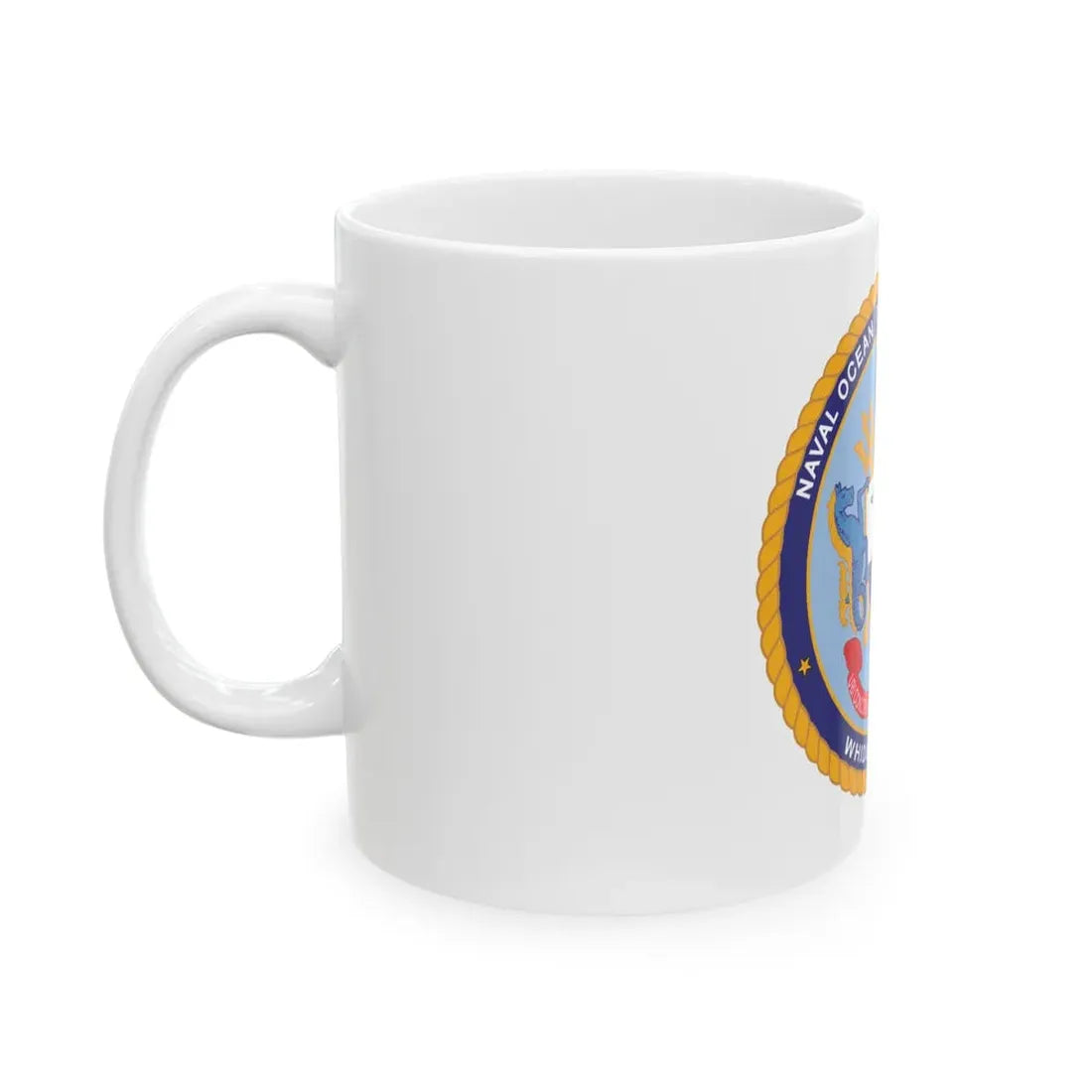 Naval Ocean Processing Facility Whidbey Island (U.S. Navy) White Coffee Mug - Go Mug Yourself