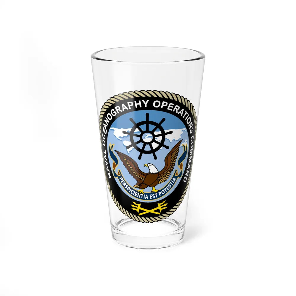 Naval Oceangraphy Operations Command (U.S. Navy) Pint Glass 16oz-16oz-Go Mug Yourself