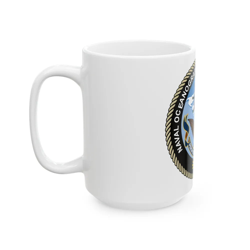 Naval Oceangraphy Operations Command (U.S. Navy) White Coffee Mug-Go Mug Yourself