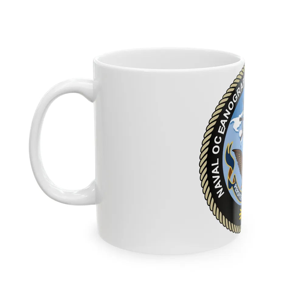 Naval Oceangraphy Operations Command (U.S. Navy) White Coffee Mug-Go Mug Yourself