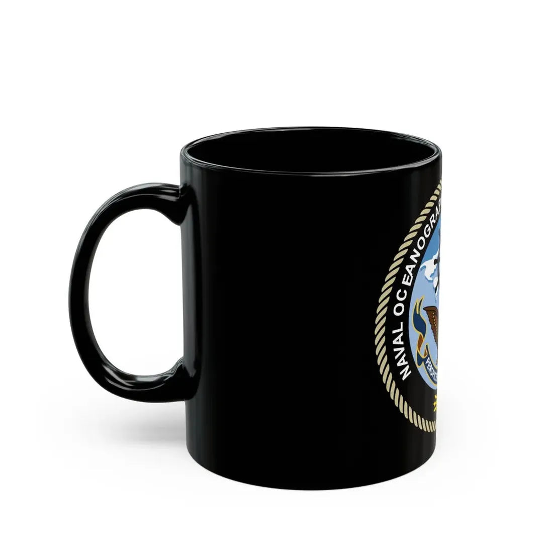 Naval Oceangraphy Operations Command (U.S. Navy) Black Coffee Mug - Go Mug Yourself