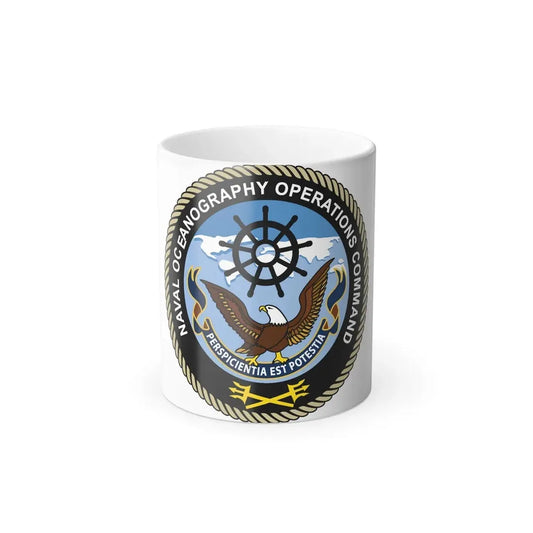 Naval Oceangraphy Operations Command (U.S. Navy) Color Changing Mug 11oz Default Title 11oz - Go Mug Yourself