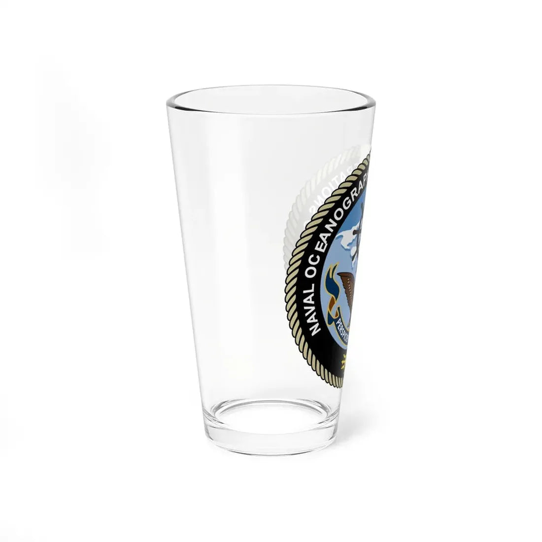 Naval Oceangraphy Operations Command (U.S. Navy) Pint Glass 16oz - Go Mug Yourself