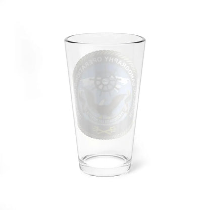 Naval Oceangraphy Operations Command (U.S. Navy) Pint Glass 16oz - Go Mug Yourself
