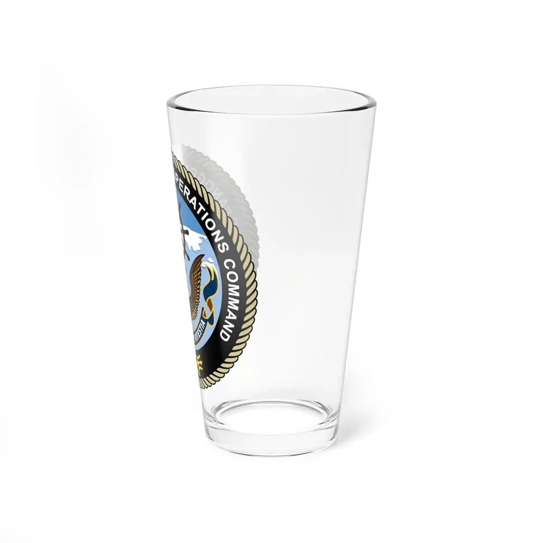 Naval Oceangraphy Operations Command (U.S. Navy) Pint Glass 16oz - Go Mug Yourself