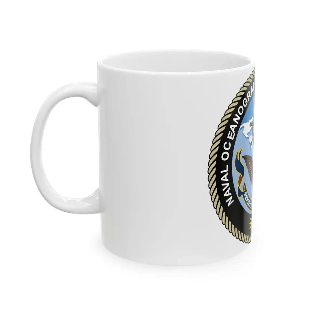 Naval Oceangraphy Operations Command (U.S. Navy) White Coffee Mug - Go Mug Yourself