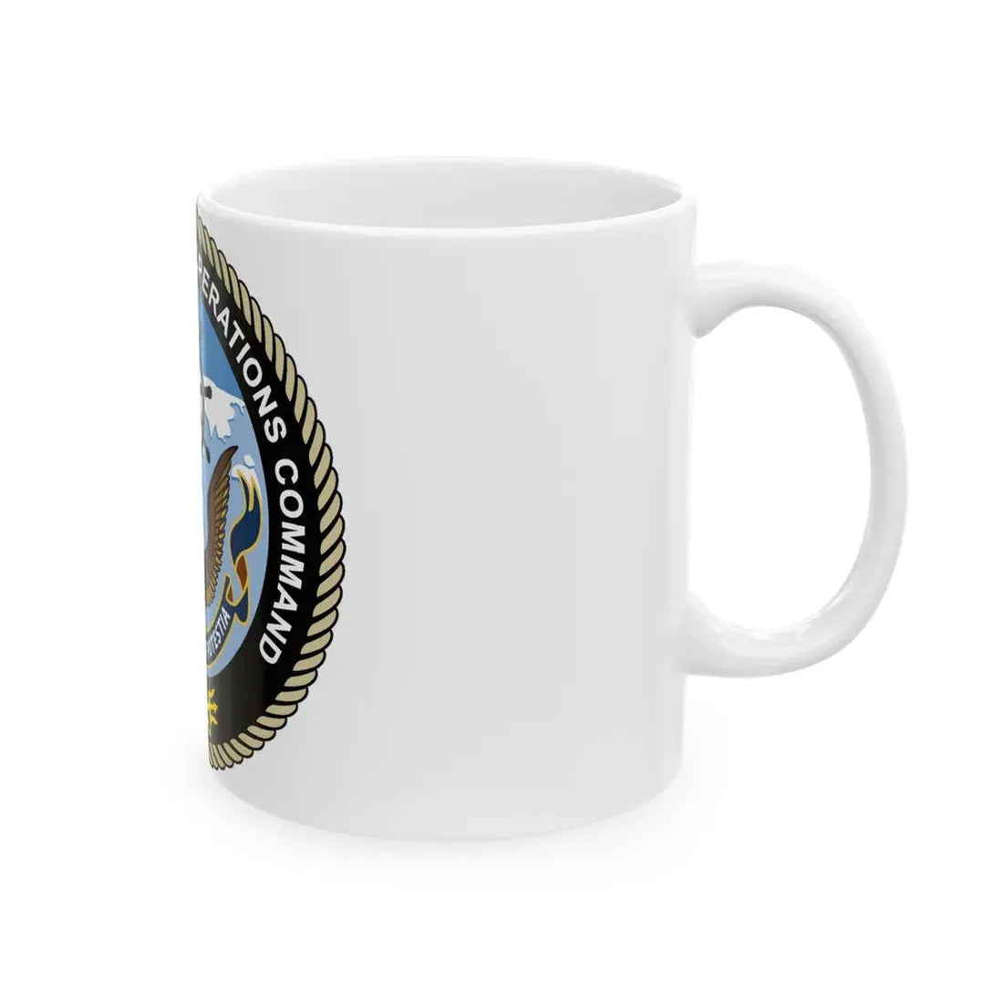 Naval Oceangraphy Operations Command (U.S. Navy) White Coffee Mug - Go Mug Yourself
