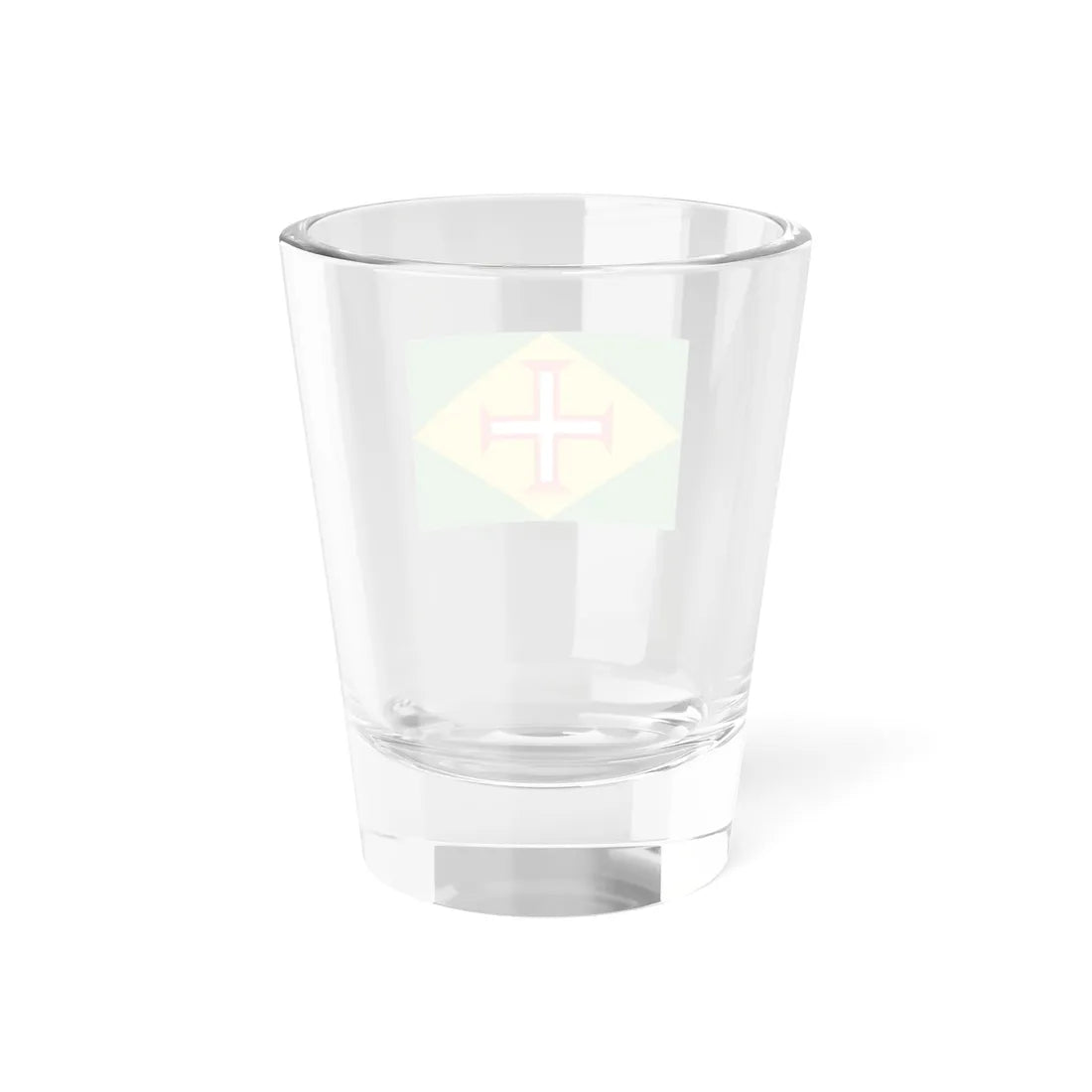 Naval or merchant ensign of Brazil Ribeiro proposal 1933 (Brazil) Shot Glass 1.5oz - Go Mug Yourself