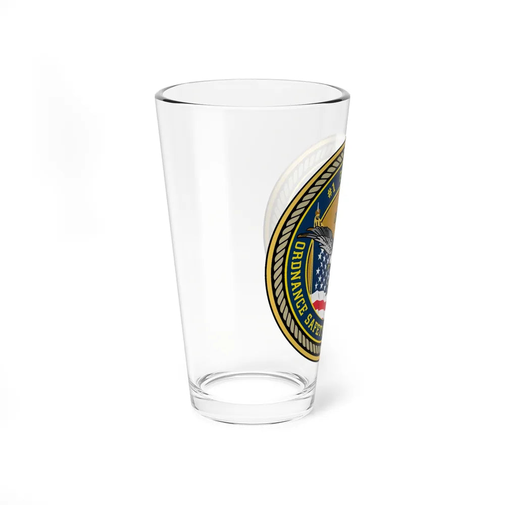 Naval Ordinance Safety and Security (U.S. Navy) Pint Glass 16oz-Go Mug Yourself