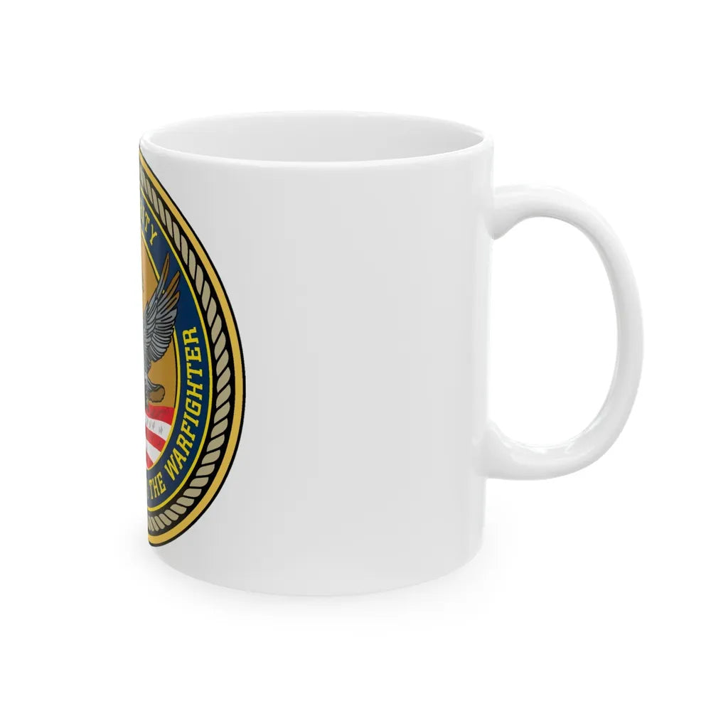 Naval Ordinance Safety and Security (U.S. Navy) White Coffee Mug-Go Mug Yourself