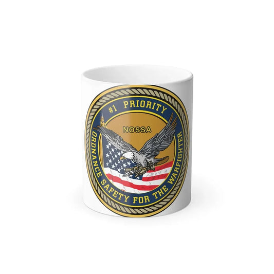Naval Ordinance Safety and Security (U.S. Navy) Color Changing Mug 11oz Default Title 11oz - Go Mug Yourself