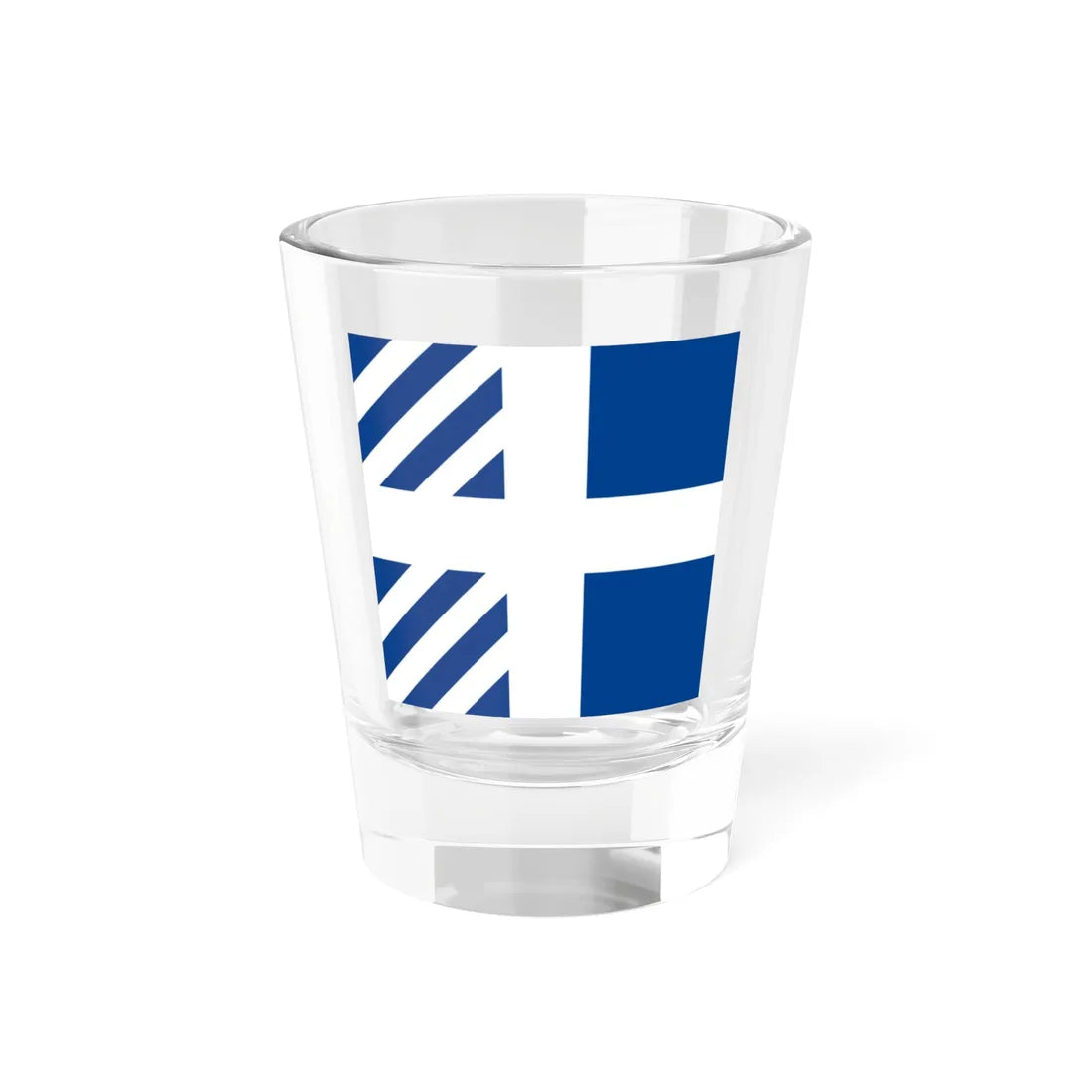 Naval rank flag of Ministers of Greece (Greece) Shot Glass 1.5oz 1.5oz - Go Mug Yourself