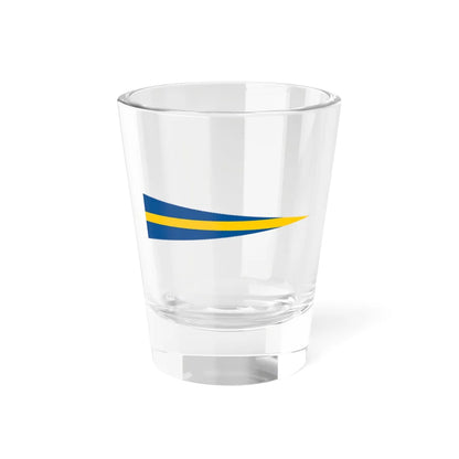 Naval Rank Flag of Sweden - Aldste chef (Sweden) Shot Glass 1.5oz 1.5oz - Go Mug Yourself