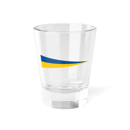 Naval Rank Flag of Sweden - Avdelningschef (Sweden) Shot Glass 1.5oz 1.5oz - Go Mug Yourself