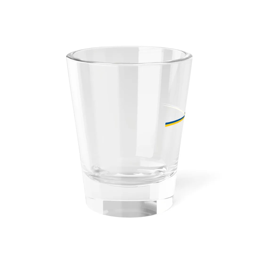 Naval Rank Flag of Sweden - Orlogsvimpel (Sweden) Shot Glass 1.5oz - Go Mug Yourself