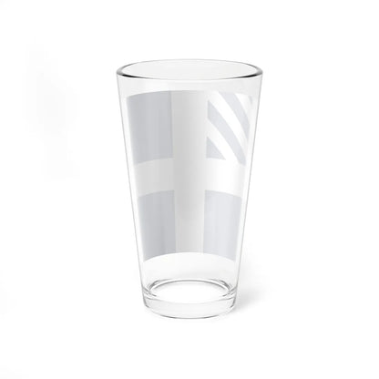 Naval rank flag of the Prime Minister of Greece (Greece) Pint Glass 16oz - Go Mug Yourself