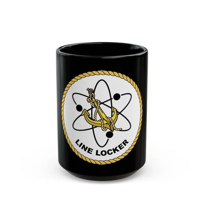 Naval Reactors Line Locker (U.S. Navy) Black Coffee Mug-15oz-Go Mug Yourself