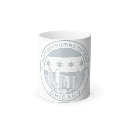 Naval Recruiting District Chicago (U.S. Navy) Color Changing Mug 11oz-11oz-Go Mug Yourself