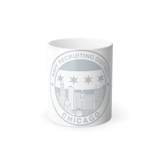 Naval Recruiting District Chicago (U.S. Navy) Color Changing Mug 11oz-11oz-Go Mug Yourself
