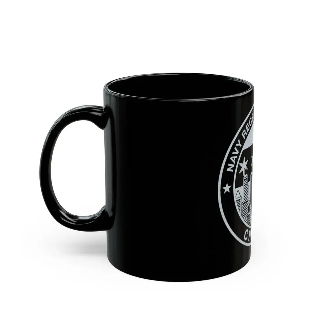Naval Recruiting District Chicago (U.S. Navy) Black Coffee Mug - Go Mug Yourself