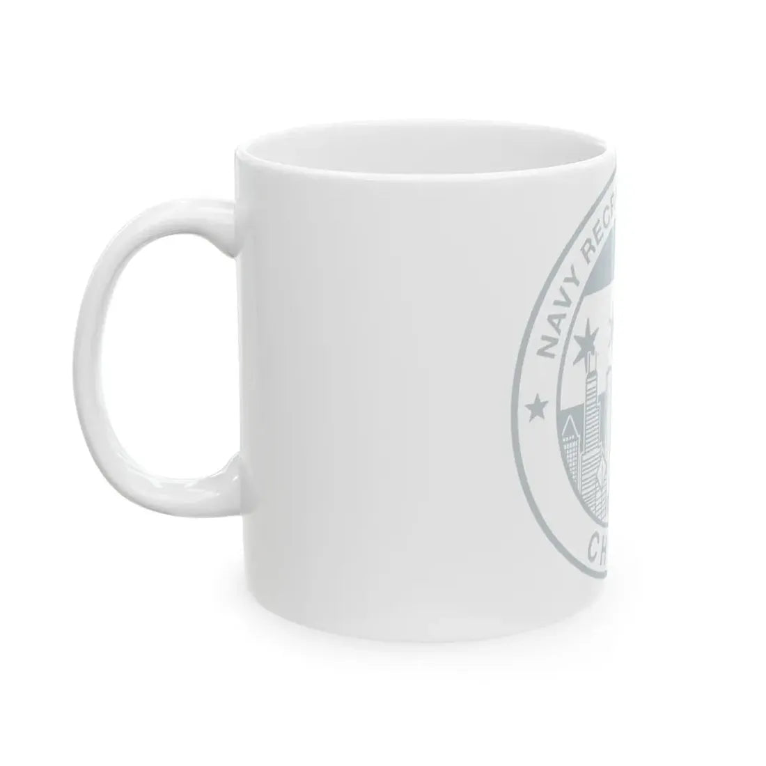 Naval Recruiting District Chicago (U.S. Navy) White Coffee Mug - Go Mug Yourself