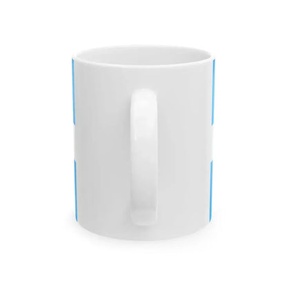 Naval Royal Standard of Greece 1833-1858 (Greece) White Coffee Mug - Go Mug Yourself