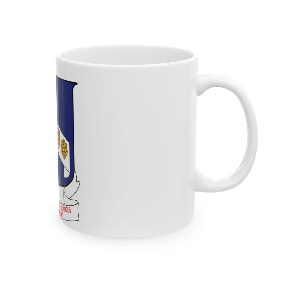 Naval School Of Health Science Bethesda Maryland (U.S. Navy) White Coffee Mug-Go Mug Yourself