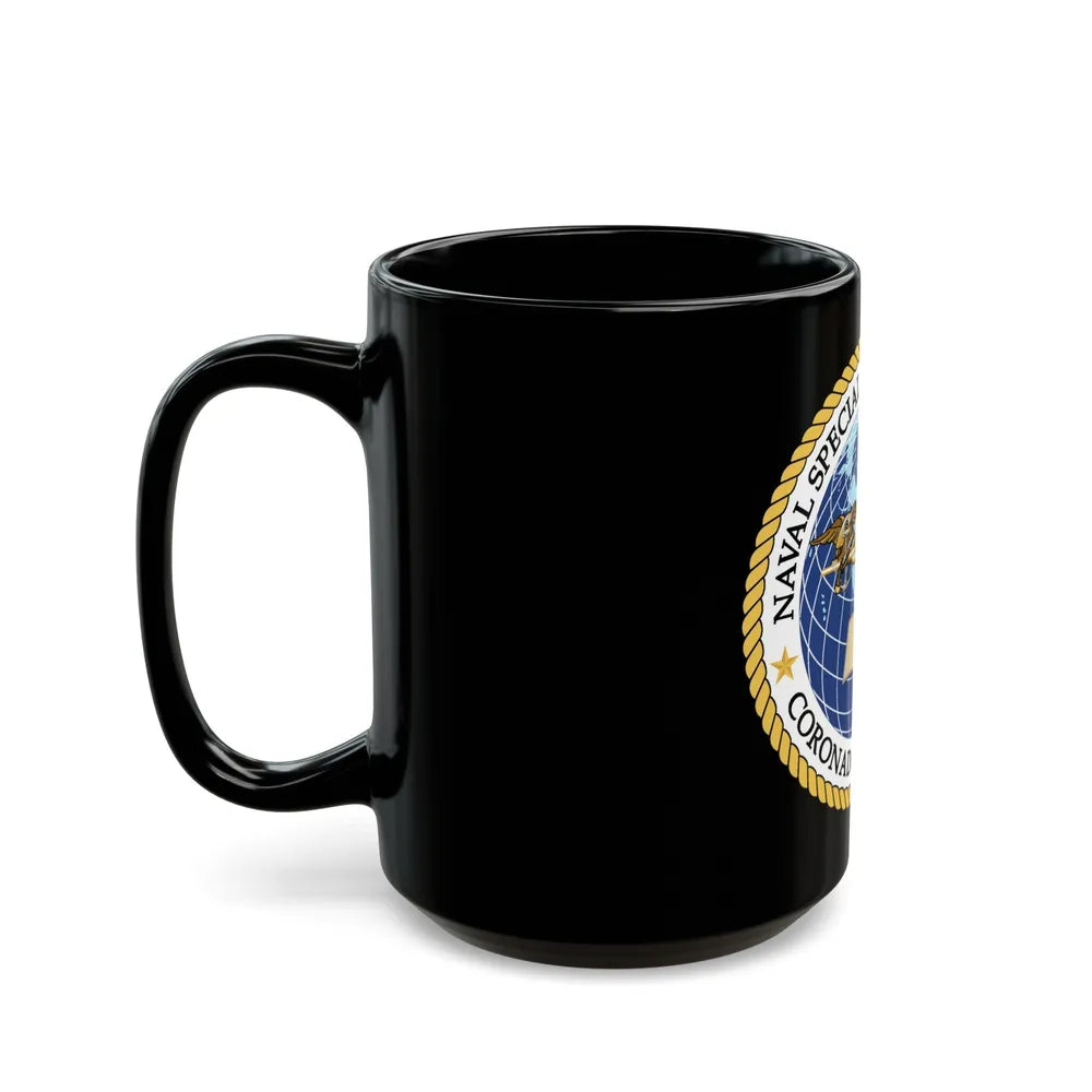 Naval Special Warfare Center Coronado CA (U.S. Navy) Black Coffee Mug-Go Mug Yourself