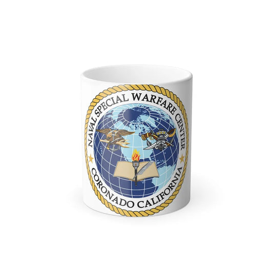 Naval Special Warfare Center Coronado CA (U.S. Navy) Color Changing Mug 11oz-11oz-Go Mug Yourself