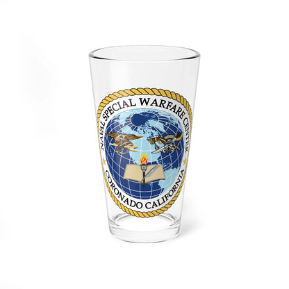 Naval Special Warfare Center Coronado CA (U.S. Navy) Pint Glass 16oz-16oz-Go Mug Yourself