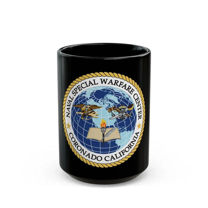 Naval Special Warfare Center Coronado CA (U.S. Navy) Black Coffee Mug - Go Mug Yourself