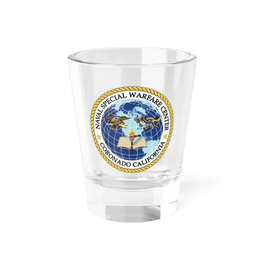 Naval Special Warfare Center Coronado CA (U.S. Navy) Shot Glass 1.5oz 1.5oz - Go Mug Yourself