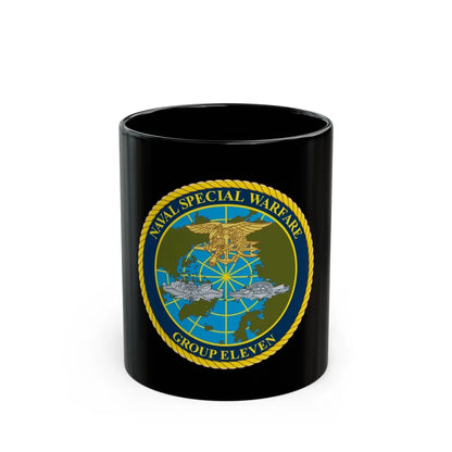 Naval Special Warfare Group 11 (U.S. Navy) Black Coffee Mug-11oz-Go Mug Yourself