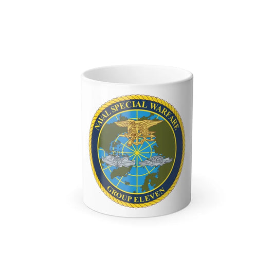 Naval Special Warfare Group 11 (U.S. Navy) Color Changing Mug 11oz-11oz-Go Mug Yourself