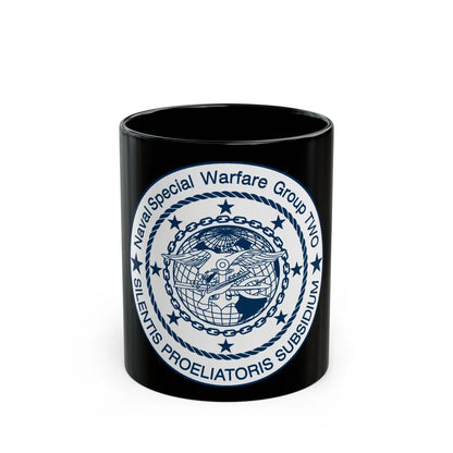 Naval Special Warfare Group 2 (U.S. Navy) Black Coffee Mug-11oz-Go Mug Yourself