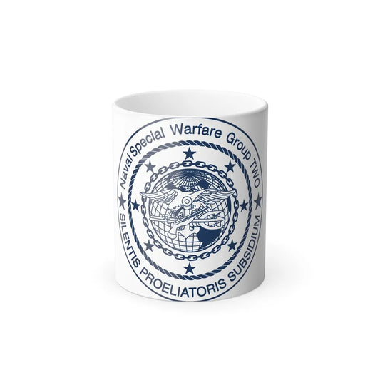 Naval Special Warfare Group 2 (U.S. Navy) Color Changing Mug 11oz-11oz-Go Mug Yourself