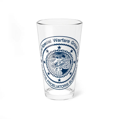 Naval Special Warfare Group 2 (U.S. Navy) Pint Glass 16oz-16oz-Go Mug Yourself