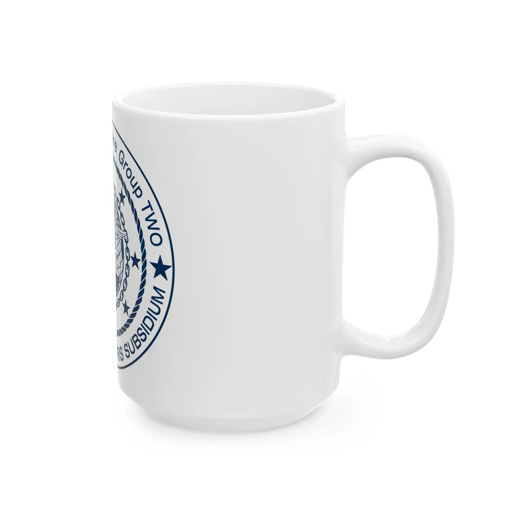 Naval Special Warfare Group 2 (U.S. Navy) White Coffee Mug-Go Mug Yourself