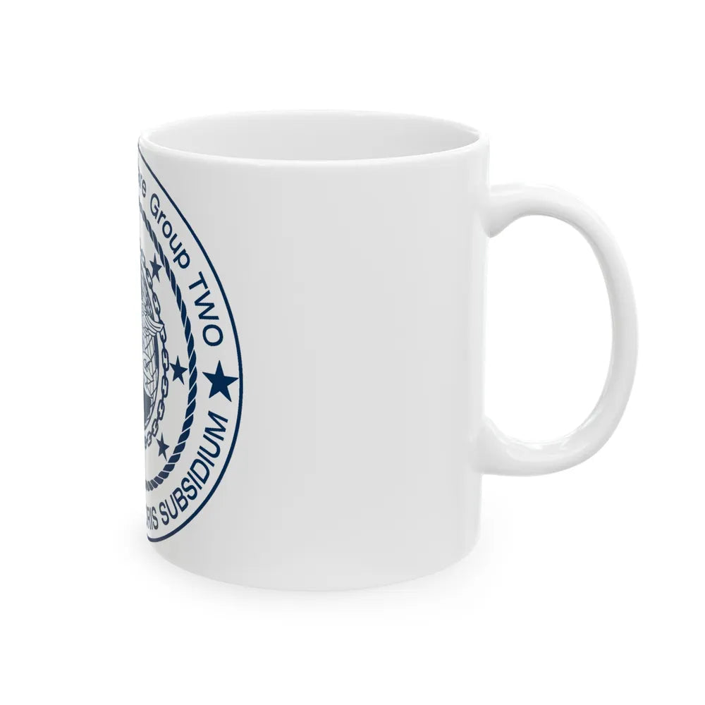 Naval Special Warfare Group 2 (U.S. Navy) White Coffee Mug-Go Mug Yourself