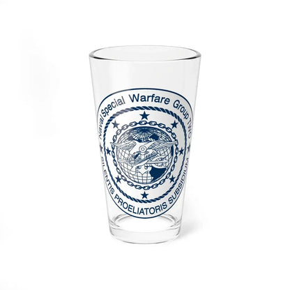 Naval Special Warfare Group 2 (U.S. Navy) Pint Glass 16oz 16oz - Go Mug Yourself