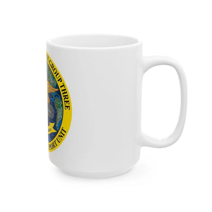 Naval Special Warfare Group 3 (U.S. Navy) White Coffee Mug-Go Mug Yourself