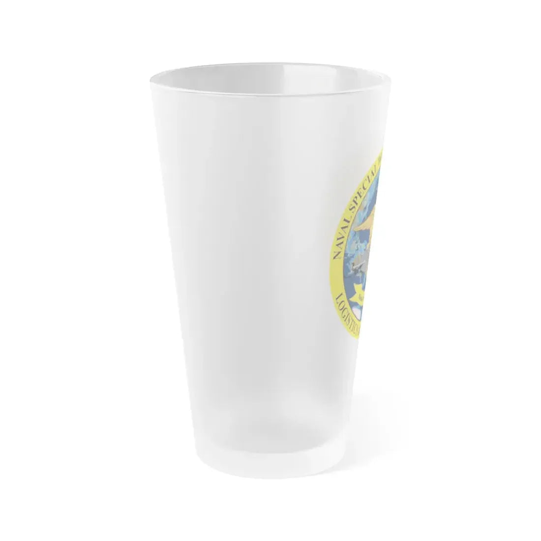 Naval Special Warfare Group 3 (U.S. Navy) Frosted Pint Glass 16oz - Go Mug Yourself
