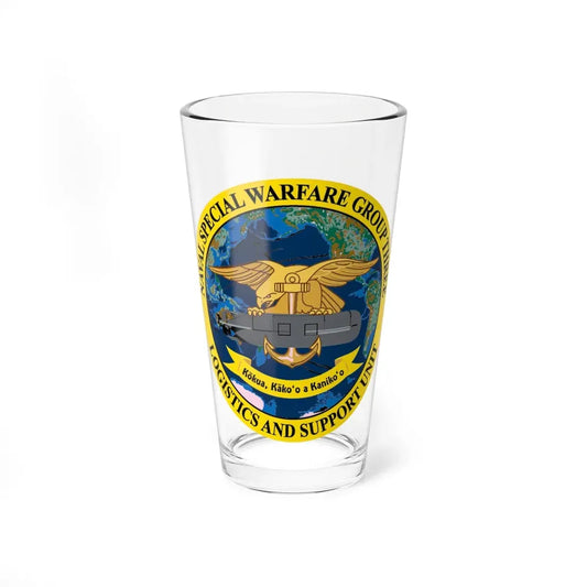 Naval Special Warfare Group 3 (U.S. Navy) Pint Glass 16oz 16oz - Go Mug Yourself