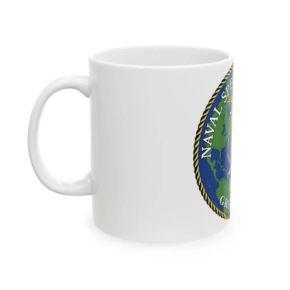 Naval Special Warfare Group 4 (U.S. Navy) White Coffee Mug-Go Mug Yourself