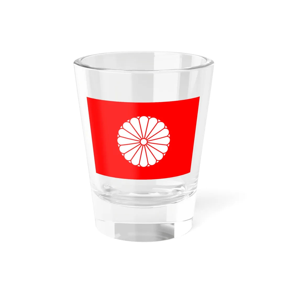 Naval Standard of the Emperor of Japan 1871-1889 (Japan) Shot Glass 1.5oz 1.5oz - Go Mug Yourself