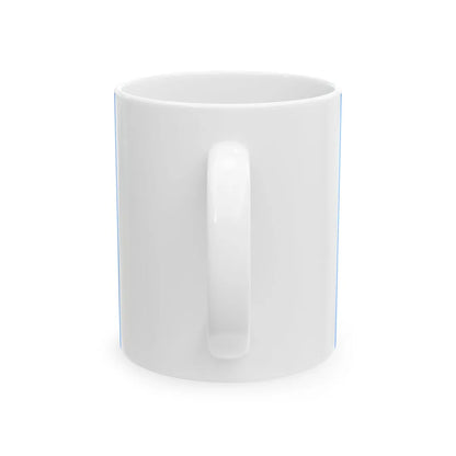 Naval Standard of the Hetman of Ukraine (Ukraine) White Coffee Mug - Go Mug Yourself